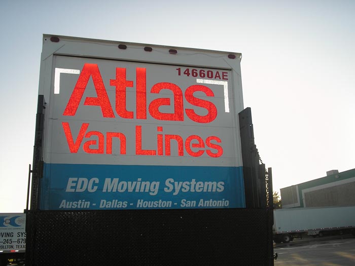 EDC is an agent for Atlas Van Lines