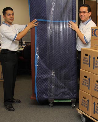 EDC movers relocating an office